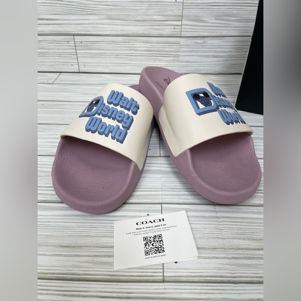 Coach Walt Disney World 50th Anniversary Sandals Women‎ Size 7 - Picture 4 of 15